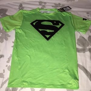 Under Armour Alter-Ego Superman Compression-Green